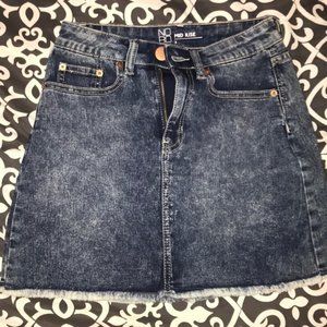 Super sexy denim mini skirt nwot